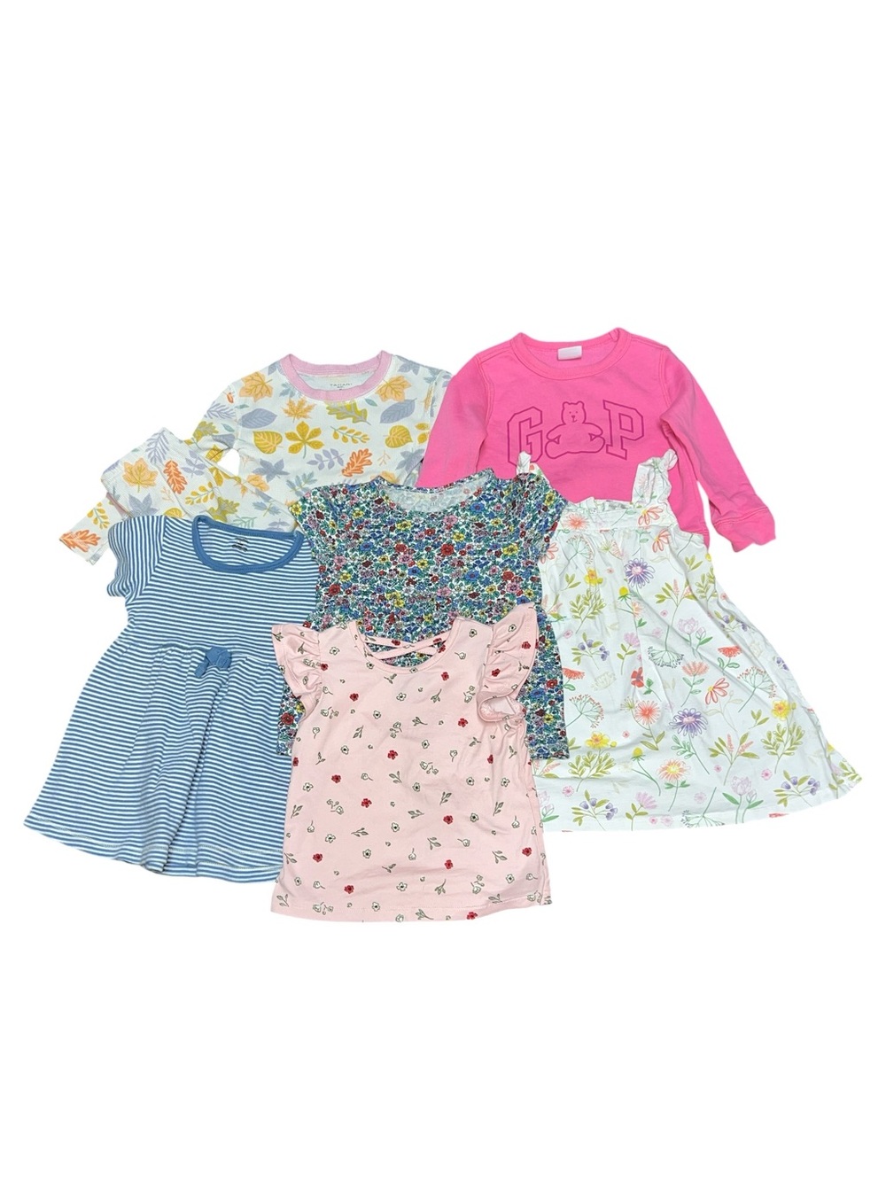 Girl’s Mixed Brands Clothing Lot Size 2T
